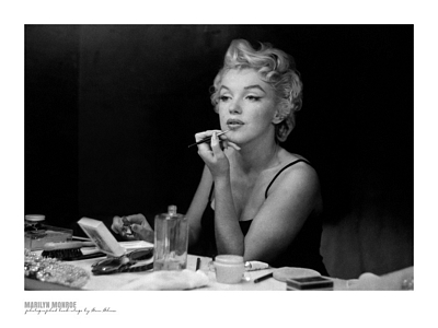 Marilyn Monroe; Backstage