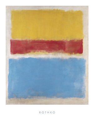 Untitled (Yellow; Red and Blue)
