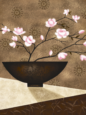 Cherry Blossom in Bowl