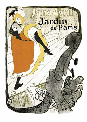 Jane Avril; Jardin de Paris