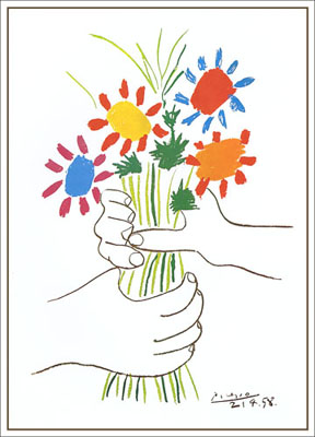 Hands and Flowers