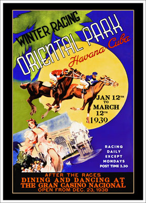 Winter Racing; Oriental Park; Havana; Cuba; 1939