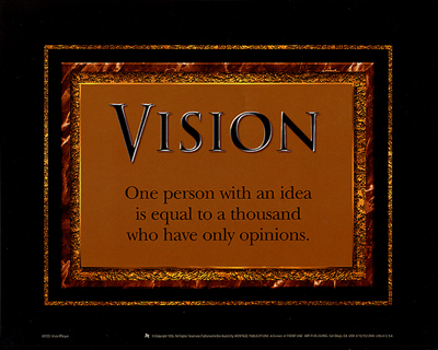 Vision Plaque