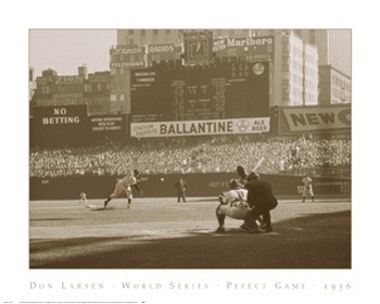 Don Larsen; World Series Perfect Game; 1956
