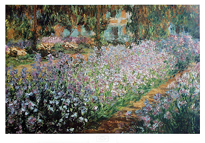 Artist's Garden at Giverny; 1900