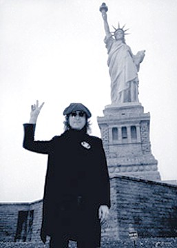 John Lennon; Statue of Liberty