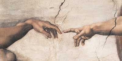 The Creation of Adam (Detail)