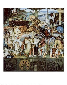 Disembarkation of the Spanish at Veracruz