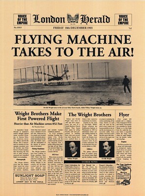 Flying Machine Takes To The Air