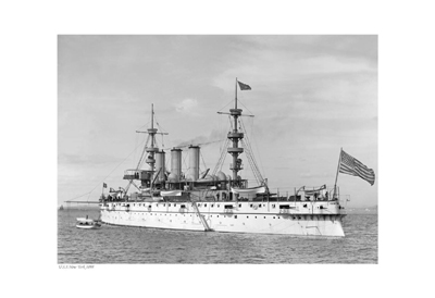 USS New York; 1898