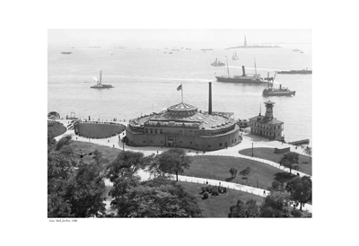 New York Harbor; 1906