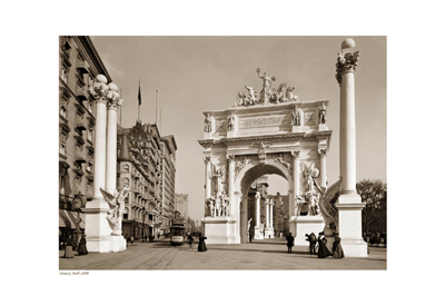 Dewey Arch; 1899 (sepia)