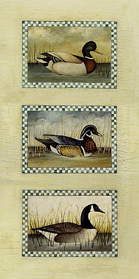 Mallard; Wood Duck and Canada Goose