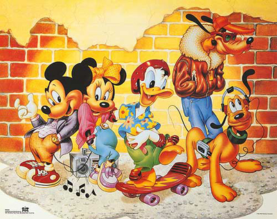 Mickey & Friends: Brick Wall