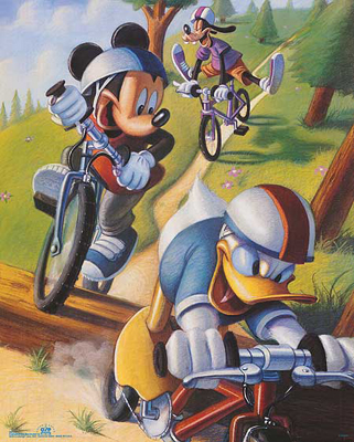 Mickey & Friends: Biking