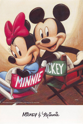 Mickey & Minnie: Director's Chairs