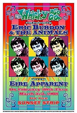 Eric Burdon and The Animals; 1968: Whisky-A-Go-Go; Los Angeles