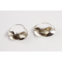 Medium Fula Silver Earrings - 1