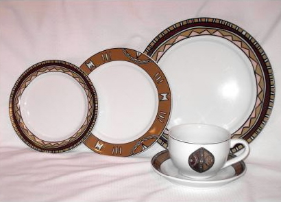Massai Dinnerware Collection- 20 piece set-4 place settings