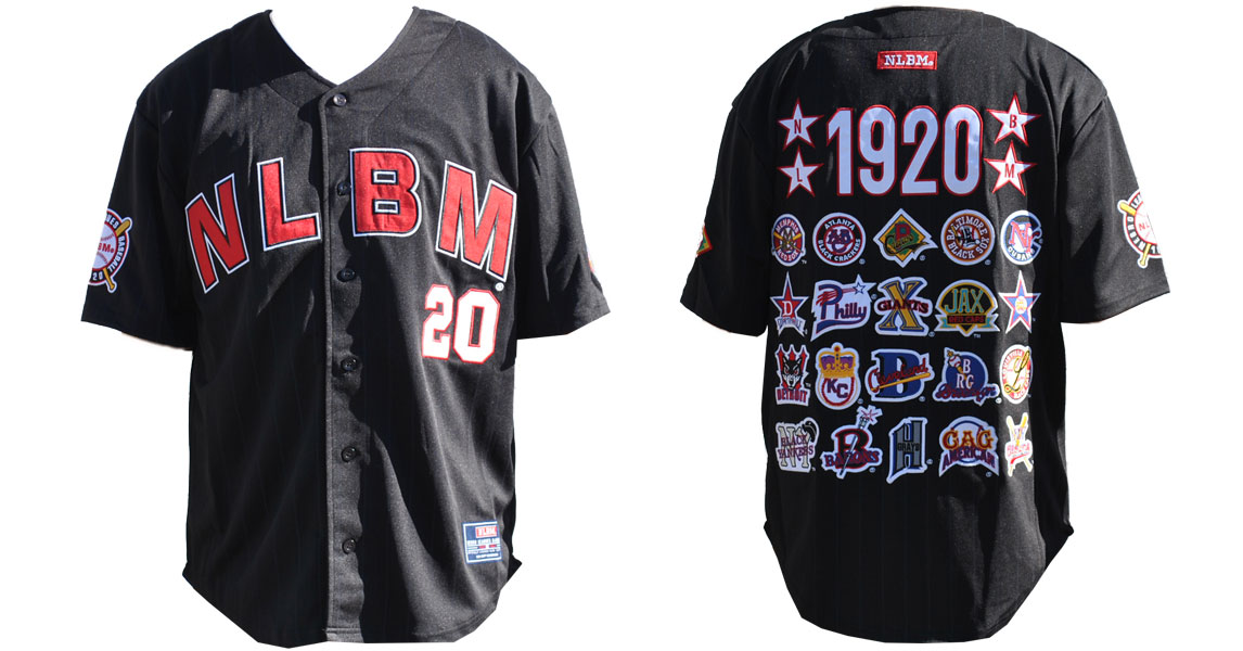 Negro League Baseball Teams Jersey Commemorative BLK