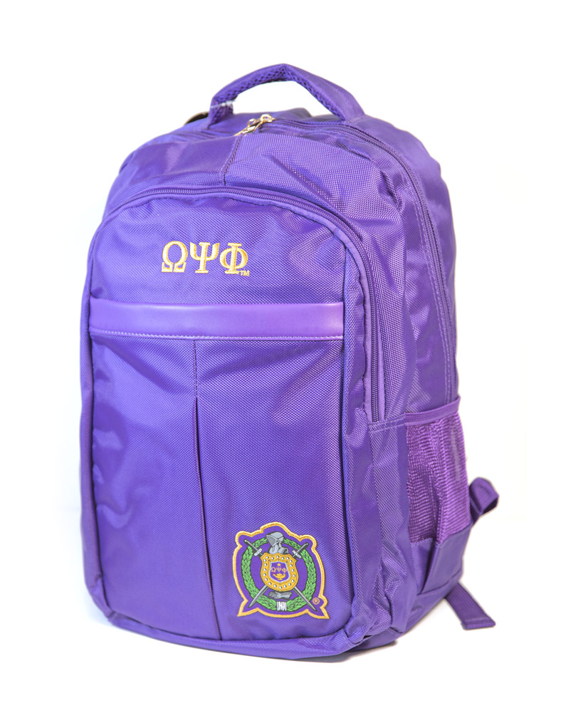 Omega Psi Phi Back Pack