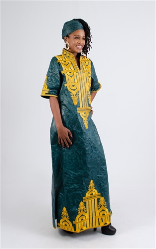 Amadyn Sequin Embellished Embroidered Caftan