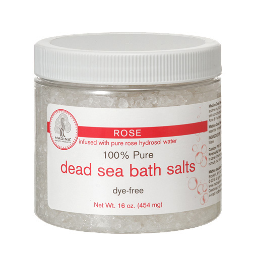 Dead Sea Salt : Rose - 4 oz.