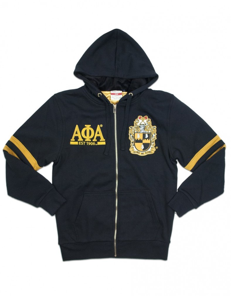 Alpha Phi Alpha apparel Zip up hoodie