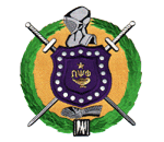 Omega Psi Phi patches iron on 10 inch