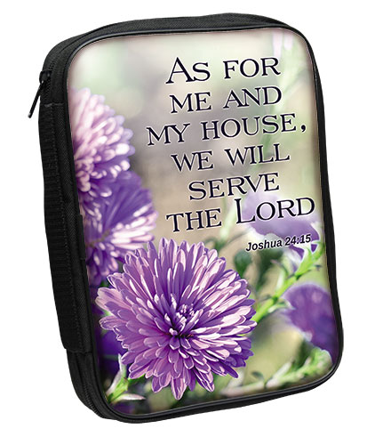 Bible Cover: As for me and my house