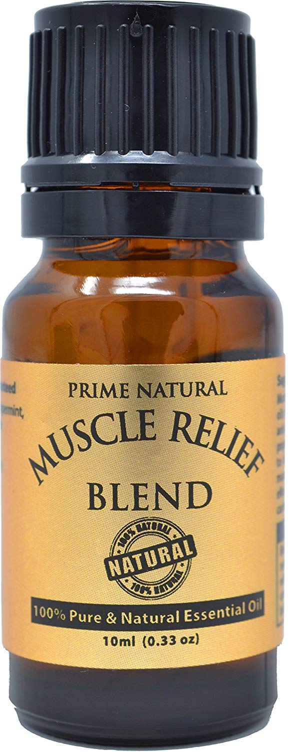Natural Muscle Relief Essential Oil Blend 10ml