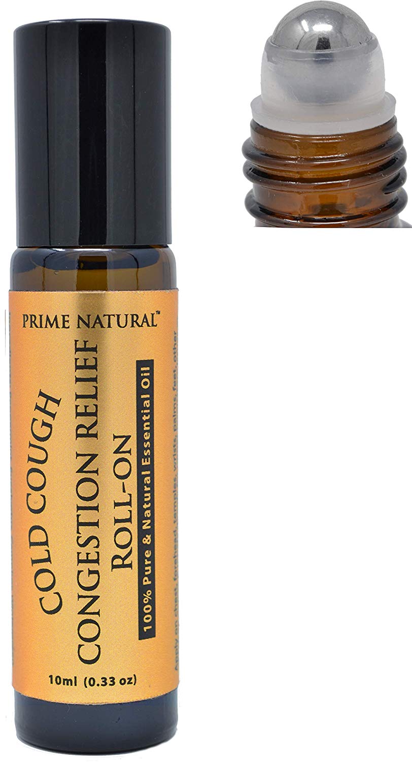 Natural Cold Cough Congestion Relief Essential Oil Roll on