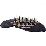 Makonde Chess Set [3] Africa Board