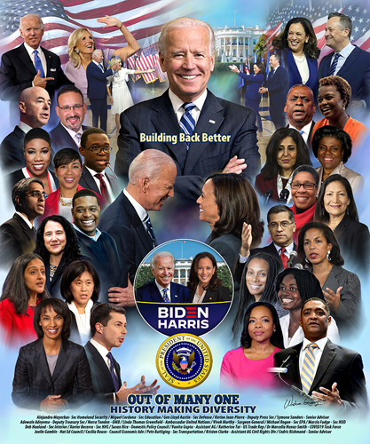 Biden-Harris: Out of Many One - History Making Diversity