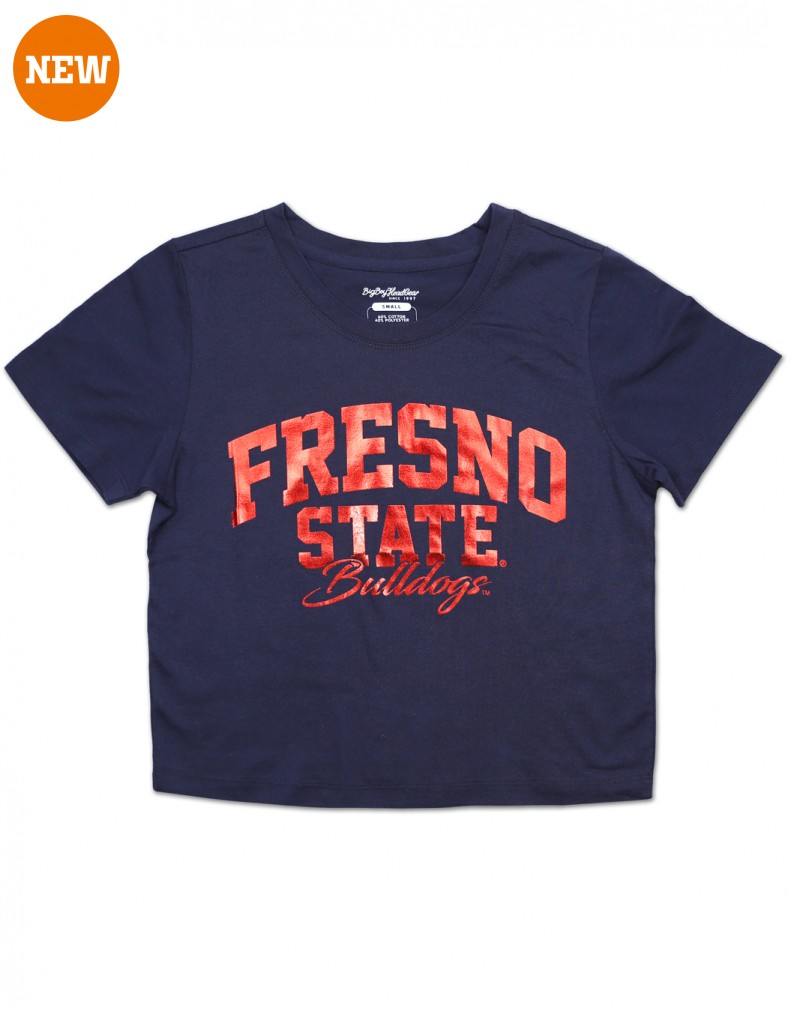 Fresno State University Apparel Cropped T shirt