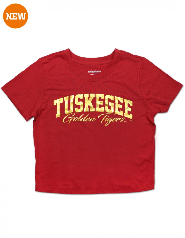 Tuskegee University Apparel Cropped T Shirt