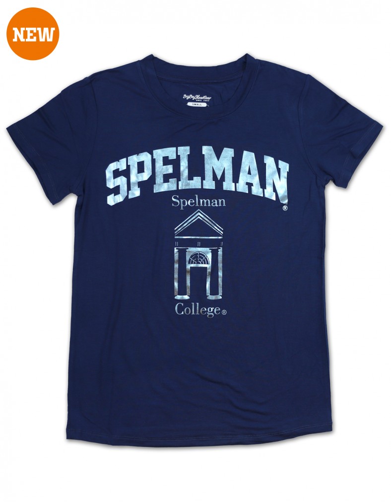 Spelman College Clothes Foil T shirt
