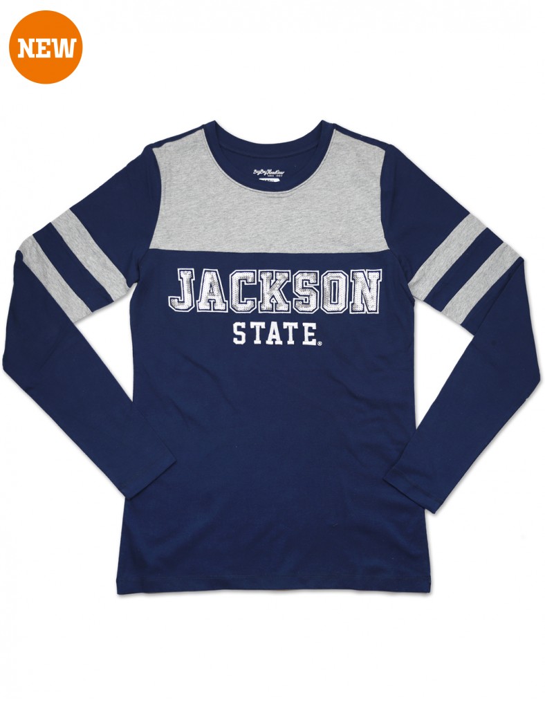 Jackson State University Lady's Long Sleeve T Shirt