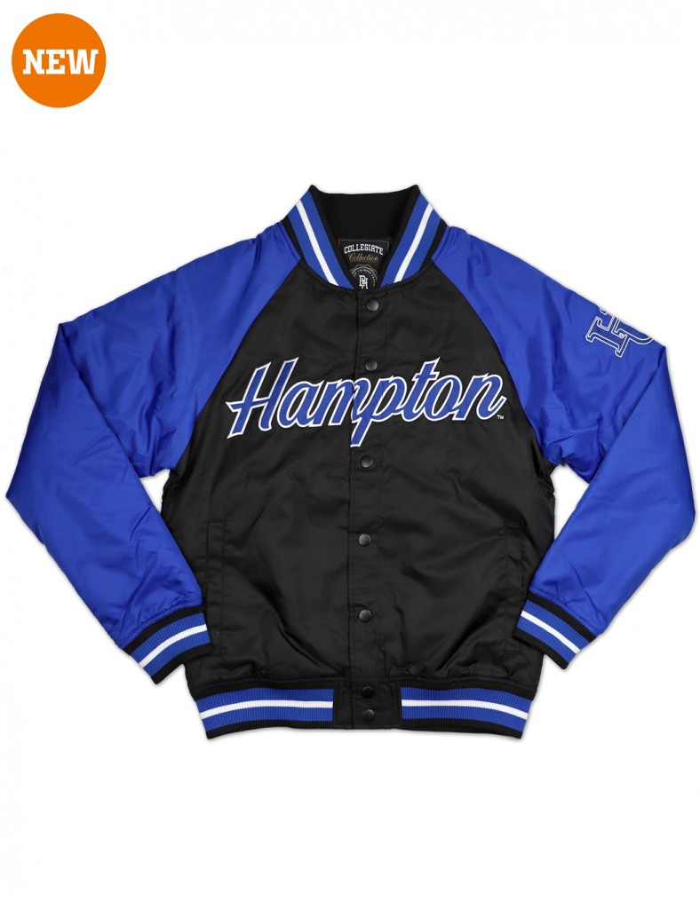 Hampton State University Apparel Baseball Jacket
