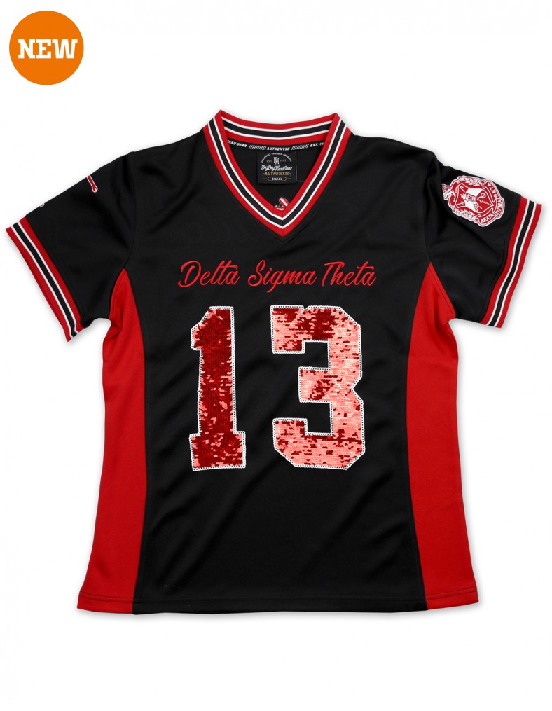 Delta Sigma Theta Apparel Football Jersey
