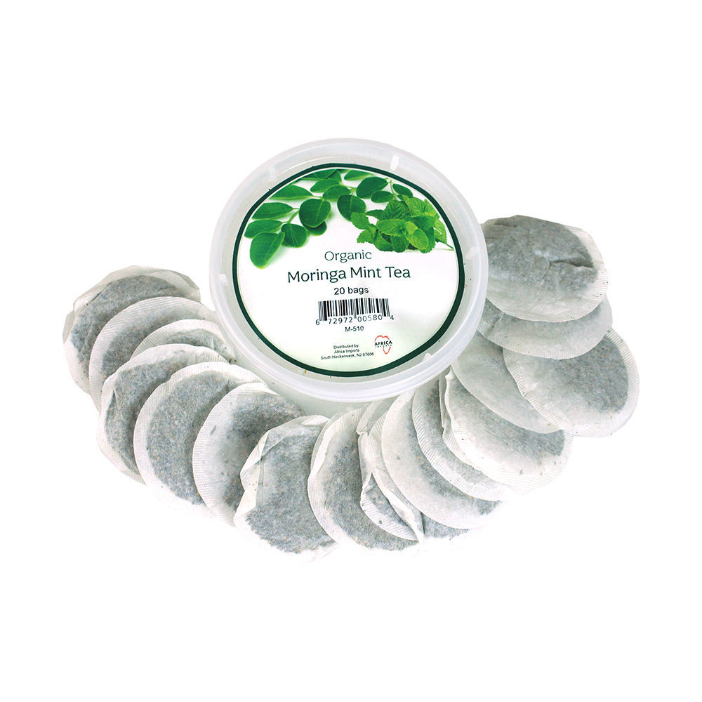 Organic Moringa Mint Tea: 80 bags