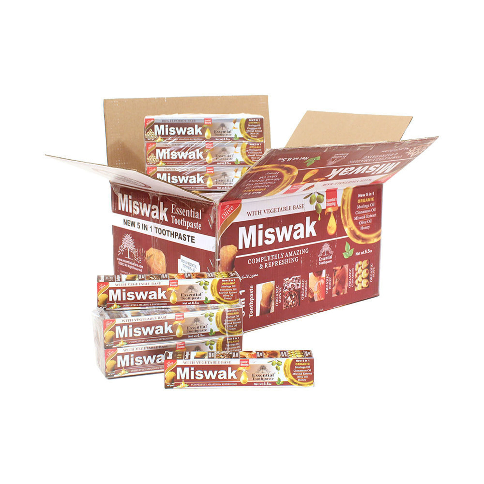 Honey & Moringa Miswak Toothpaste Case72