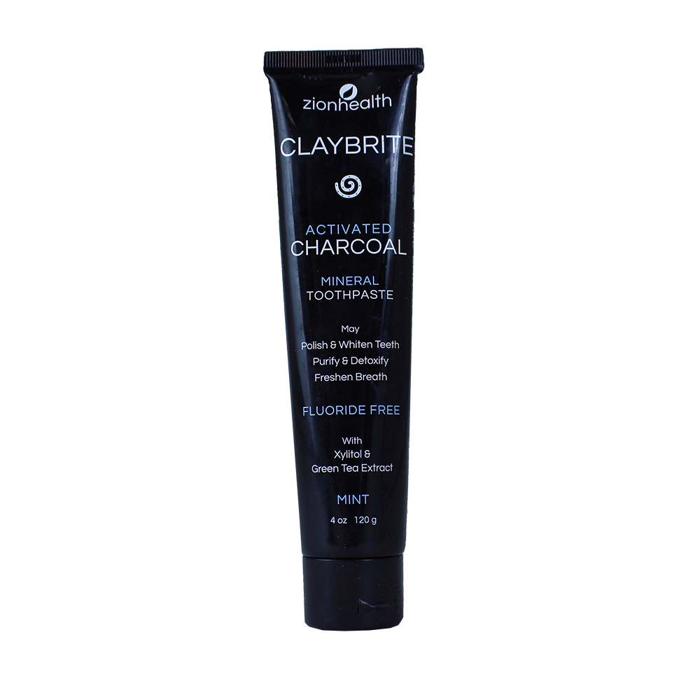 ClayBrite Activated Charcoal Toothpaste