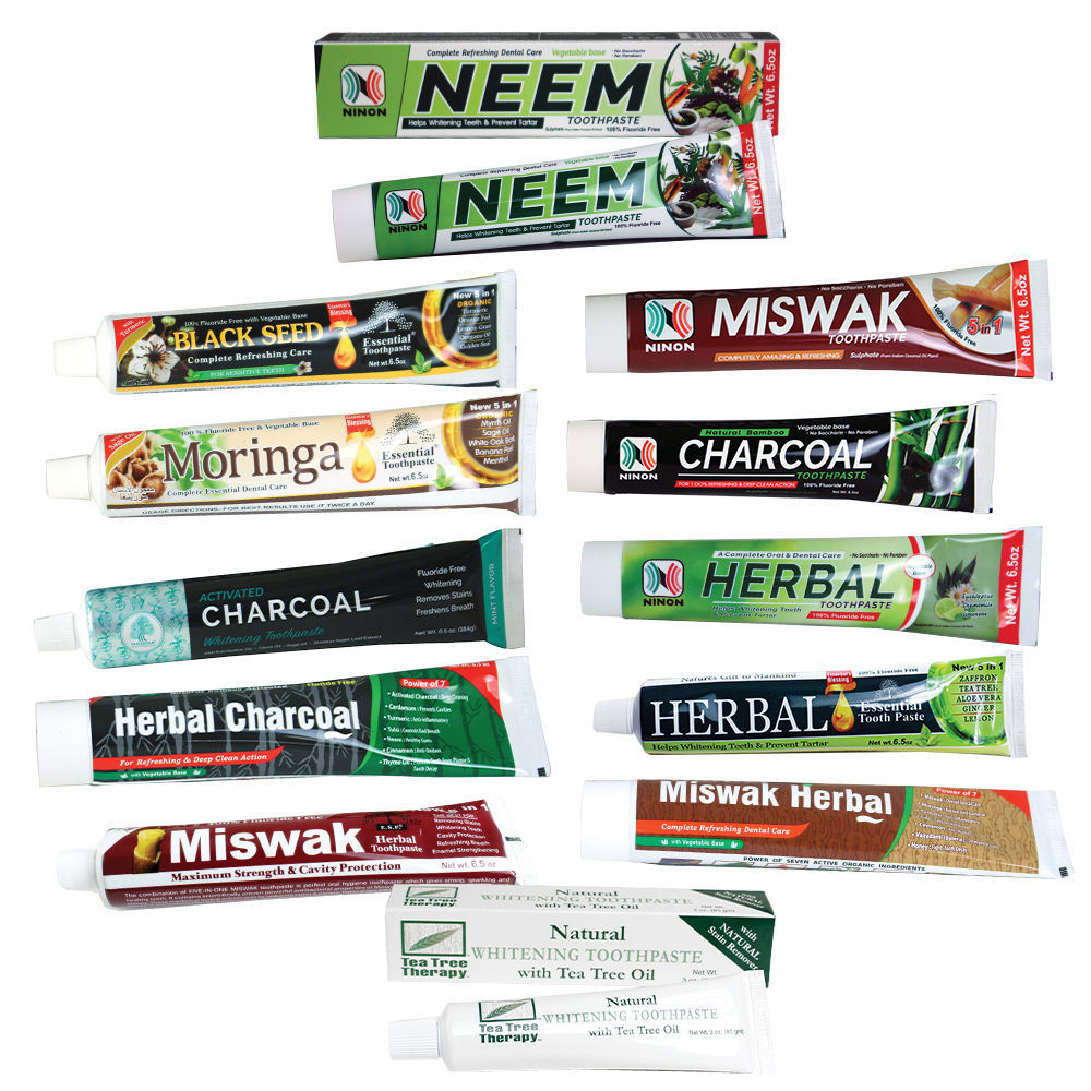 12 Natural Toothpastes Sale
