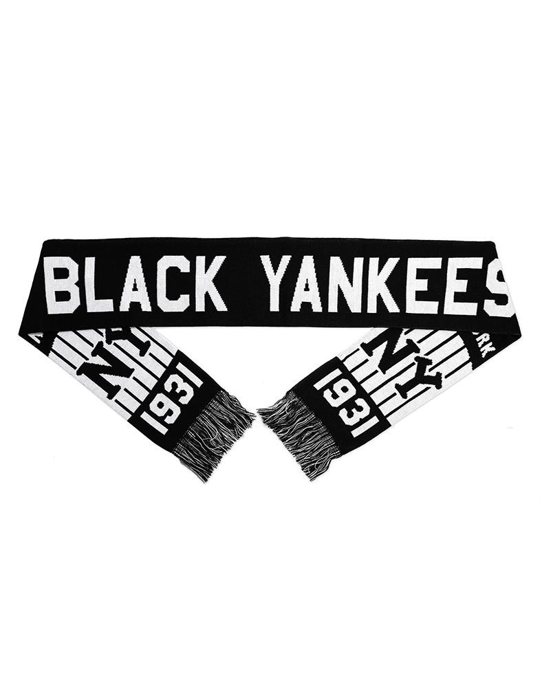 Black Yankees Negro League Baseball Team Scarf