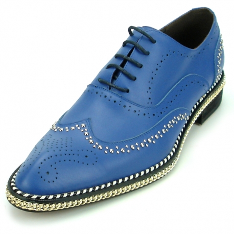 Fiesso Designer Shoe Blue