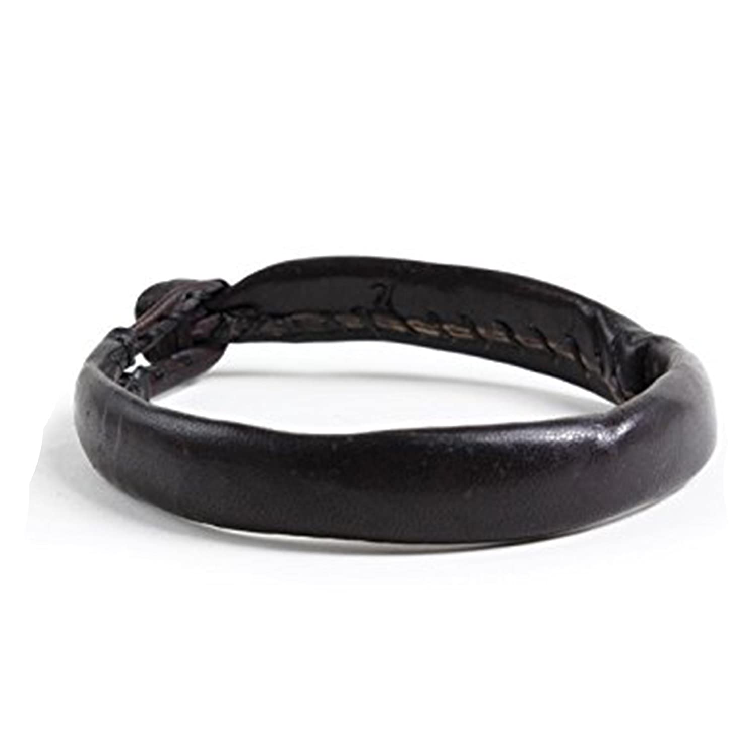 Dark Brown Nigerian Leather Bracelet