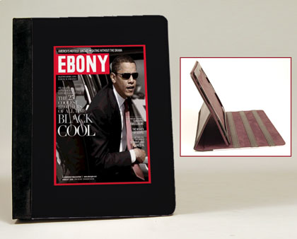 Black Cool iPad 2/3 Folio Case with Stand