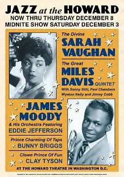 Sarah Vaughan & Miles Davis: Jazz at the Howard; 1960