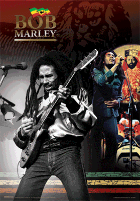 Bob Marley 3-D Lenticular